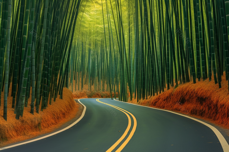 旅游经过蜀南竹海林间公路,高清,摄影图,摄影图片,图片大全,摄影图免费下载